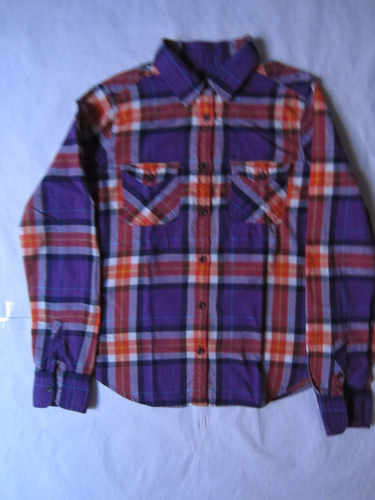 Camisa Flannel American Eagle Favorite Fit Dama S/ch