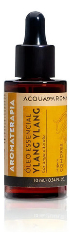 Óleo Essencial Acqua Aroma 10ml Ylang Ylang