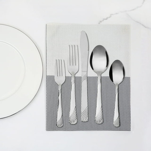 Set De 48 Cubiertos Con Charola Organizadora Para 8 Personas