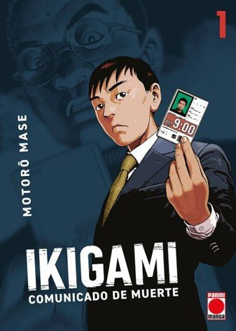Libro Ikigami Comunicado De Muerte 01 - Motoro Mase