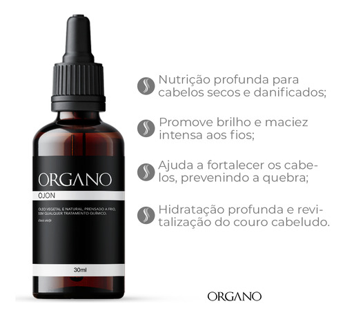 Kit Das Estrelas Up Organo - Ojon, Alecrim E Amla - 30ml