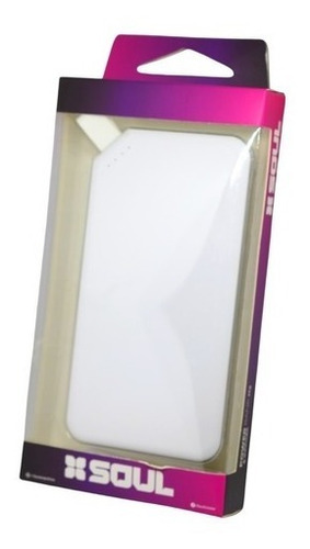 Cargador Portatil Soul Power Bank Liviano Slim 5000 Mah