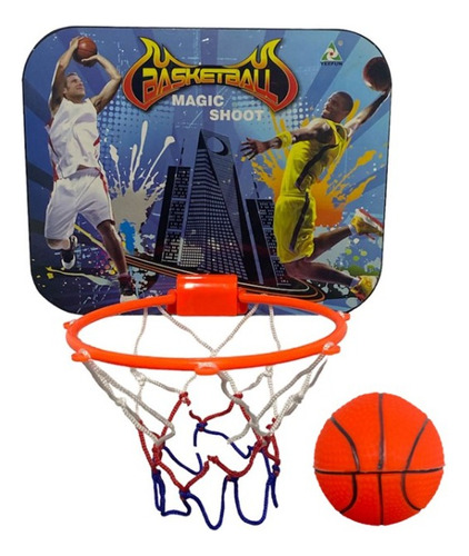 Mini Aro De Basquet Juego Infantil Tablero Pelota Juguete 