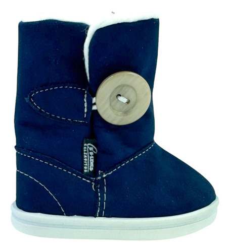 Bota Botita Bebé Niña Borrega Peluche Frío Invierno 555