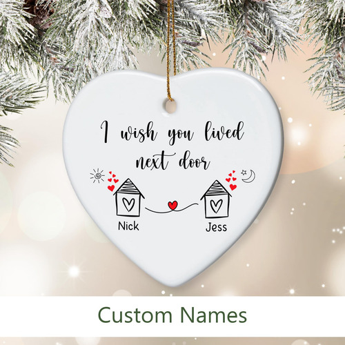 Adorno Navideño Personalizado Para Mejor Amigo 2023