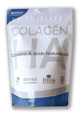 Imagen 1 de 1 de Colágeno Hidrolizado Con Hialurónico En Polvo 200gr