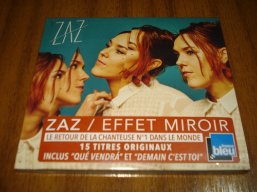 Cd Zaz / Effet Miroir (nuevo Y Sellado) Europeo