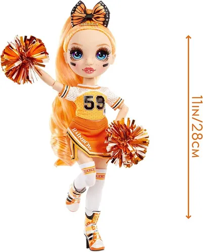 Rainbow High Cheer Muñeca Animadora Cheer Poppy Rowan
