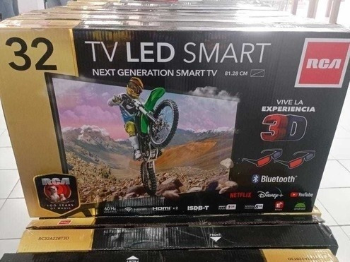 Imagen 7 de 7 de Smart Tv Televisor 32 Pulgadas 3d Rca Android Netflix Wifi