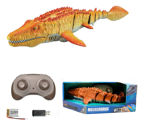 Juguete De Barco De Control Remoto Mosasaurus Para