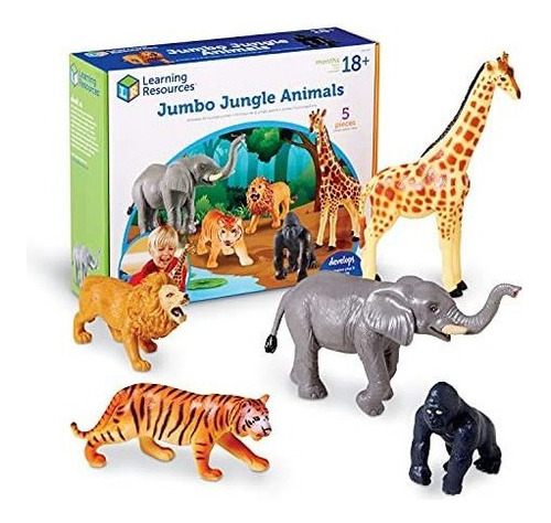 Vehiculo Niños Learning Resources Jumbo Jungle Animals I Le