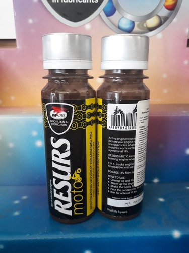 Imagen 2 de 5 de Resurs Protege Y Restaura Tu Moto. La Mantiene Como Nueva.