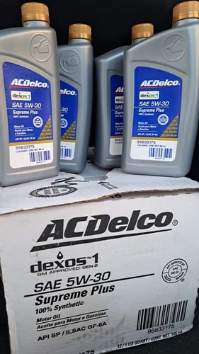 Aceite Acdelco Original 5w30 Full Sintético 