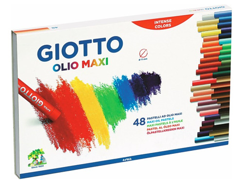 Lapices Pastel Oleo 48 Colores Giotto