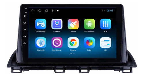 Estéreo Android Mazda 3 Pantalla 2014-2018 Bt Gps Wifi