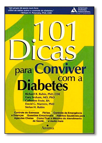 101 Dicas Para Conviver Com A Diabetes, De Vários. Editora Record Em Português