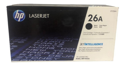 Toner Original Hp 26a Black Cf226a Laserjet  M402/mfp M426