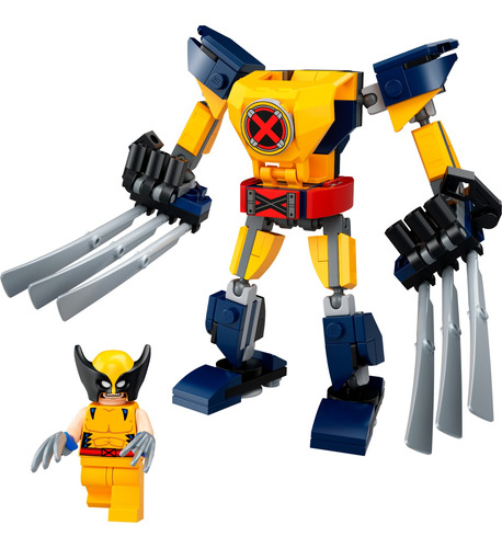 Lego®armadura Robótica De Wolverine