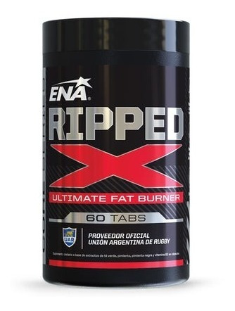 Ripped X Ena Sport Quemador De Grasa X 60 Capsulas