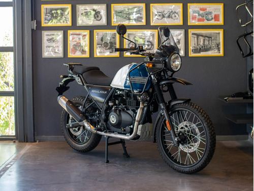 Imagen 3 de 25 de Royal Enfield Himalayan Lake Blue Bs6 Disponible Hoy