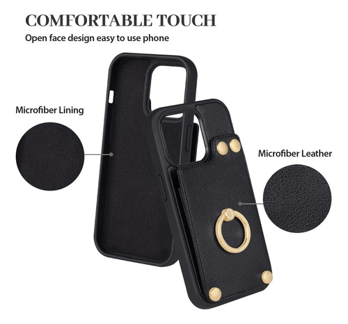 Case Forro Tarjetero De Lujo Para iPhone 12 Pro Max