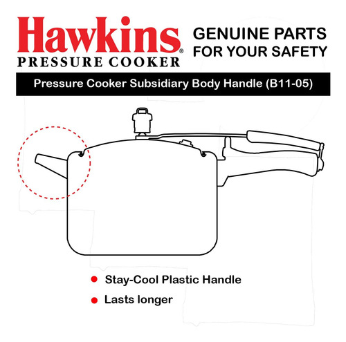Olla A Presión Hawkins Nuevo Asa Subsidiaria(b11-05) 1 Un...