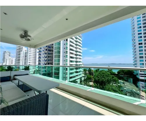 Venta Apartamento Airbnb Castillogrande 2 Alcobas + Estudio Amoblado
