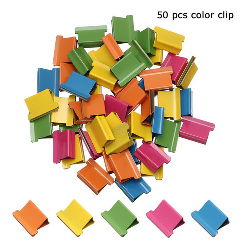 5 Abrazaderas De Papel Papelería De Encuadernación