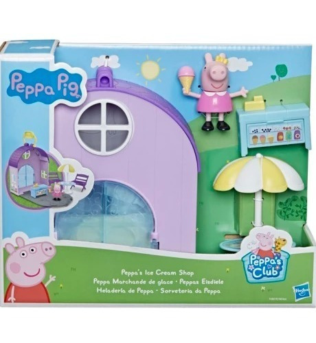 Set Para Niños Peppa Pig Heladeria - Hasbro