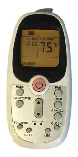 Control Remoto Aire Acondicionado Frigilux Split R09b/bgce (Usado)