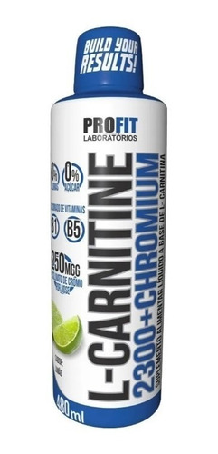 Quemador De Grasa L-carnitine + Chromium 2300 Profit 480ml