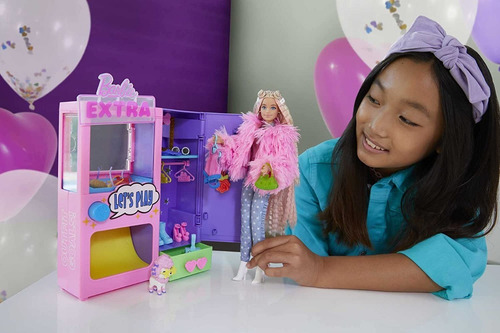 Barbie Extra Máquina Con Kit De Sorpresas 20 Accesorios