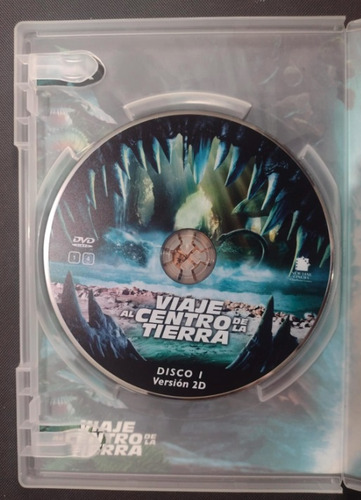 Dvd Viaje Al Centro De La Tierra 2 Dvd 3d Brendan Fraser (Usado)
