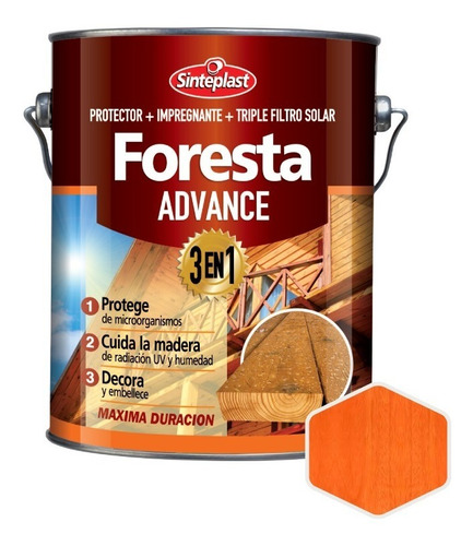 Foresta Advance | Protector Impregnante Maderas Satin | 4lt