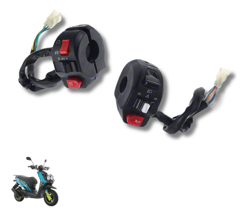 Mandos Ws Sport Izquierdo Y Derecho 150 175cc