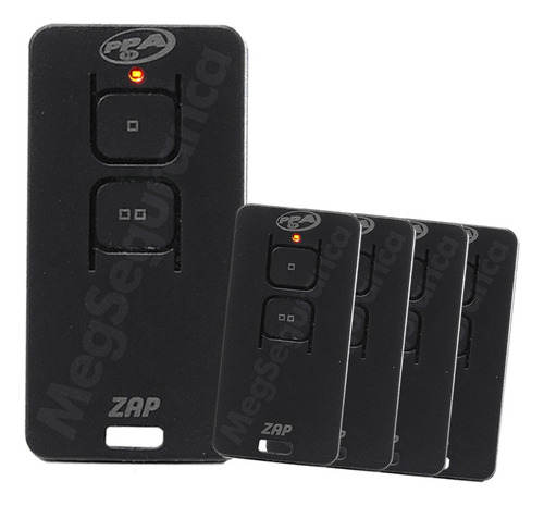 Controle Remoto Ppa - Acessórios Para Automação Controle Remoto Zap Pop Ppa Kit X 5 Unidades