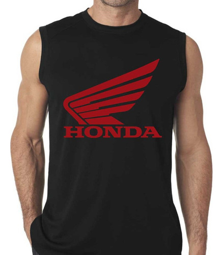 Remera Honda Musculosa 100% Algodón Calidad Premium