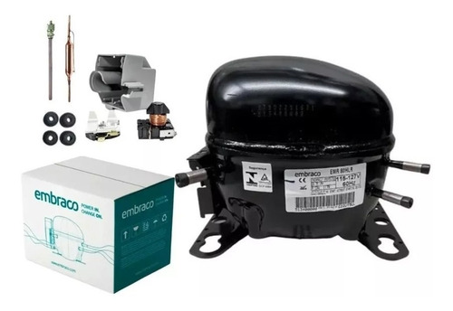 Motor Compressor Embraco 1/4 Em2u80hlp/emr80 R134a Original