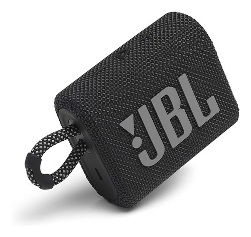 Imagen 1 de 6 de Parlantes Portatil Bluetooth Jbl Go 3 Resiste El Agua Negro