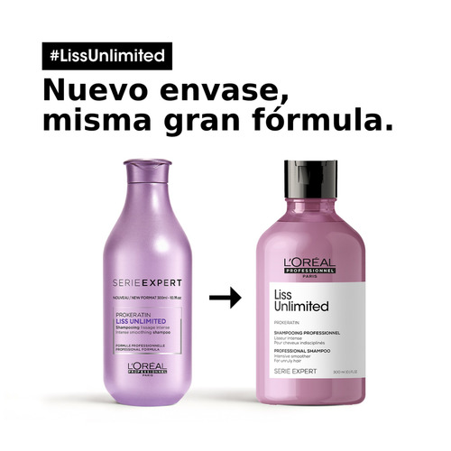 Imagen 5 de 8 de Shampoo Anti-frizz Cabello Liso 300ml L'oréal Professionnel