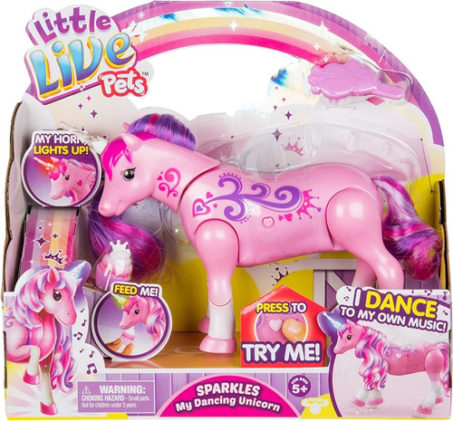 Little Live Pets, Mascota De Unicornio Interactiva.