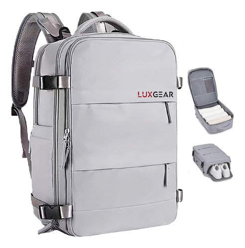 Mochila De Viaje Luxgear Nomadlife Impermeable Cabina