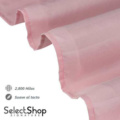 Juego De Sabanas Queen 2,800 Hilos Egipcian Premium Color Rosa