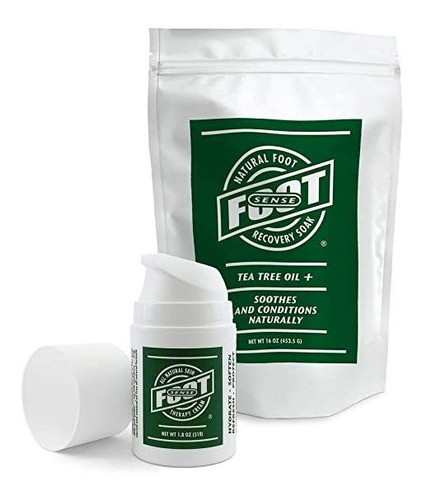 Tea Tree Oil Foot Soak & Skin Cream Restorative Bundle - 100