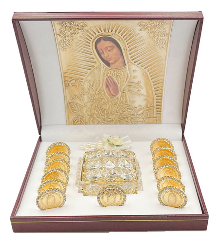 Arras Para Boda Baño Oro Y Zirconias Virgen De Guadalupe