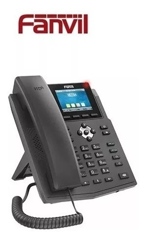 Imagen 1 de 3 de Telefono Ip Empresarial Para 4 Lineas X3sg Pro Fanvil