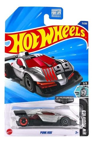 Hot! Hot Wheels Zamac Limited Punk Rod Kou | MercadoLivre