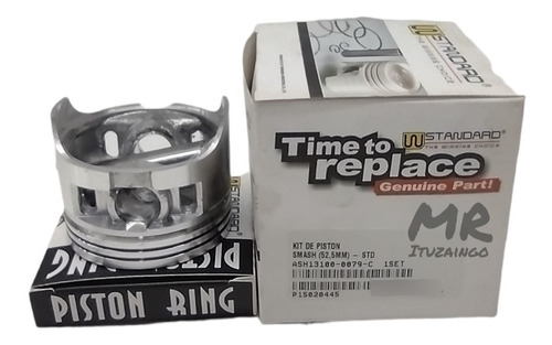 Kit Piston Smash 110cc 52.5 Standard Mr Ituzaingo