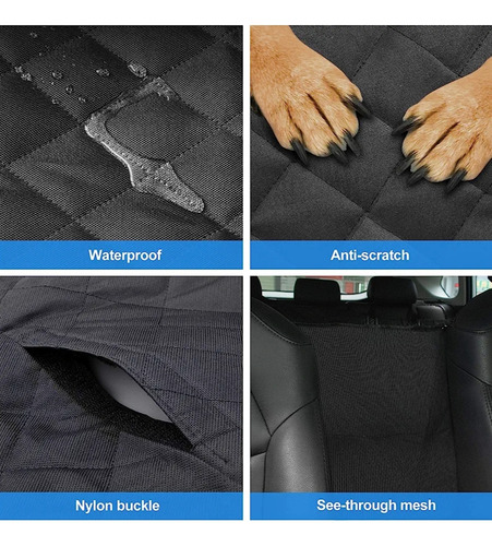 Funda Impermeable Cubre Asiento Para Autos - Perros Mascotas