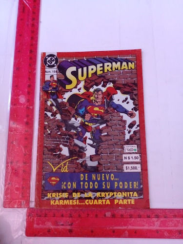 Revista Superman No 184 Febrero 1994